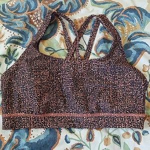 Lululemon Energy Bra (H2O) size 8